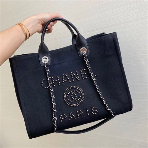 chanel beach bag|chanel canvas tote 2021.